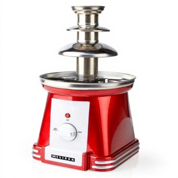 Schokobrunnen Melissa Retro 3-stufig Warmhaltefunktion