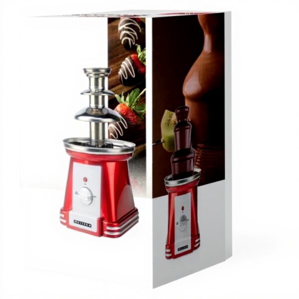 Schokobrunnen Melissa Retro 3-stufig Warmhaltefunktion