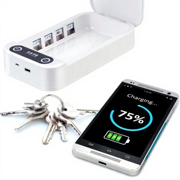 Melissa UV Sterilisator Bakterien entfernen Smartphone