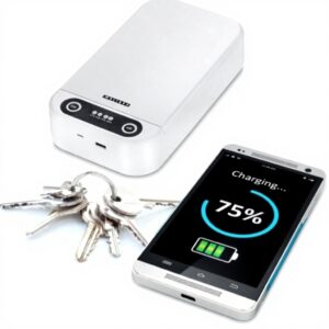 Melissa UV Sterilisator Bakterien entfernen Smartphone