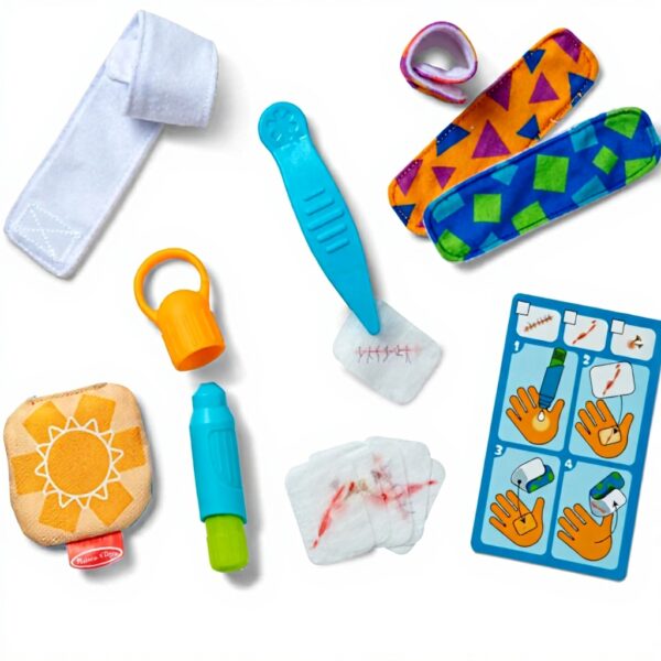 Aua Erste Hilfe Set Melissa Doug 16-teilig magische Wunden