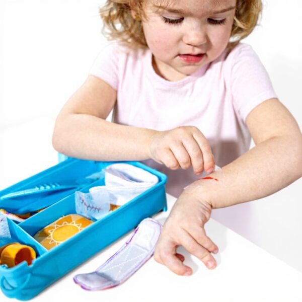 Aua Erste Hilfe Set Melissa Doug 16-teilig magische Wunden