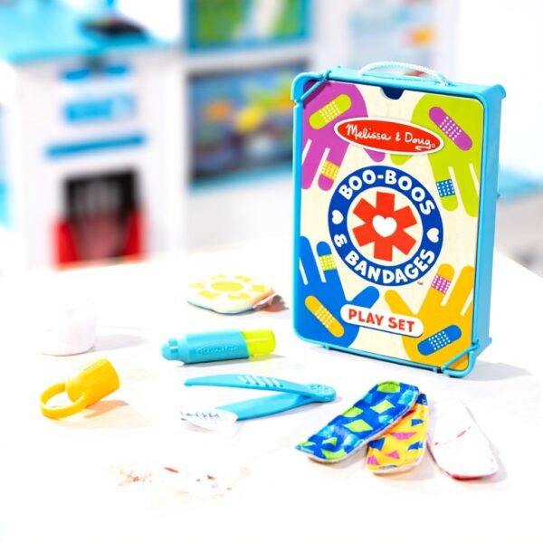 Aua Erste Hilfe Set Melissa Doug 16-teilig magische Wunden