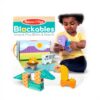 Blockables Safari Bauset Melissa Doug Holzbausteine Kinder