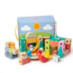 Blockables Stadt Bauset Melissa amp Doug Holzbausteine Kinder