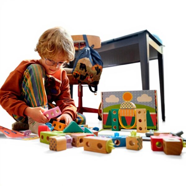 Blockables Stadt Bauset Melissa amp Doug Holzbausteine Kinder