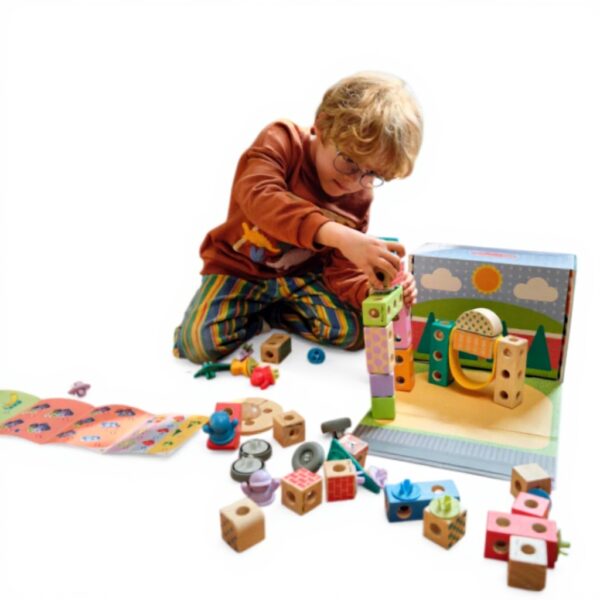 Blockables Stadt Bauset Melissa amp Doug Holzbausteine Kinder