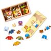 Bärenfamilie Ankleidepuzzle Holz Melissa Doug Kinder 3-6