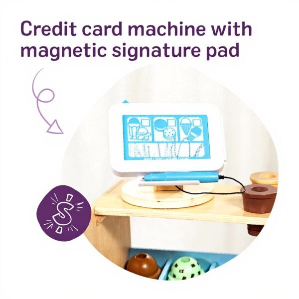 Holz Eiscafé Melissa amp Doug Rollenspiel Kinder ab 3 Jahren