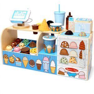 Holz Eiscafé Melissa amp Doug Rollenspiel Kinder ab 3 Jahren