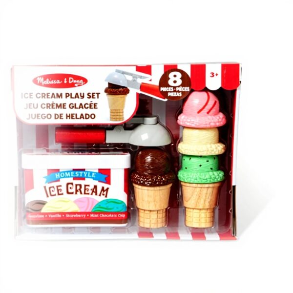 Eiscreme Spielset Melissa Doug magnetische Eiskugeln Kinder