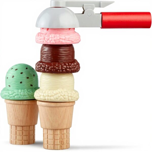 Eiscreme Spielset Melissa Doug magnetische Eiskugeln Kinder