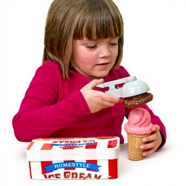 Eiscreme Spielset Melissa Doug magnetische Eiskugeln Kinder