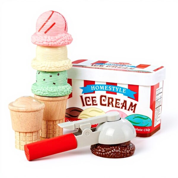 Eiscreme Spielset Melissa Doug magnetische Eiskugeln Kinder