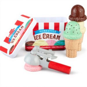 Eiscreme Spielset Melissa Doug magnetische Eiskugeln Kinder