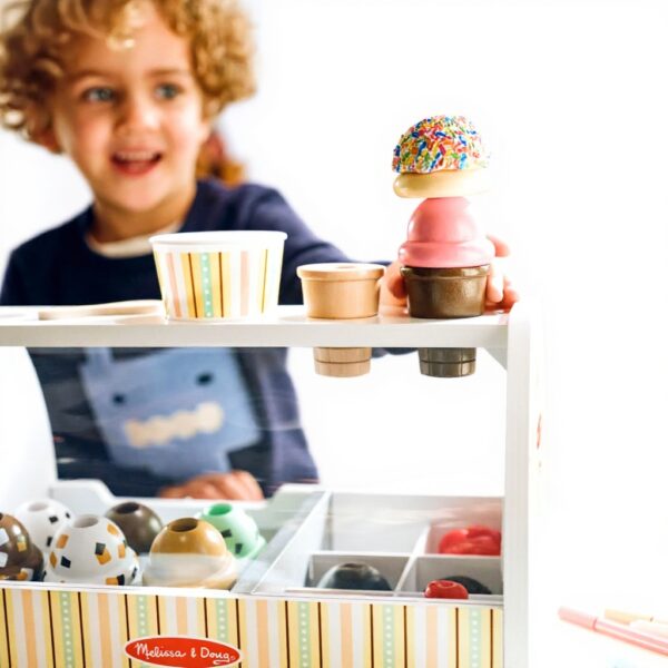 Holz Eisdiele Melissa Doug Rollenspiel Kinder 3 Jahre