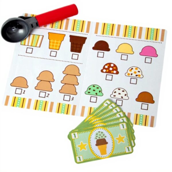 Holz Eisdiele Melissa Doug Rollenspiel Kinder 3 Jahre