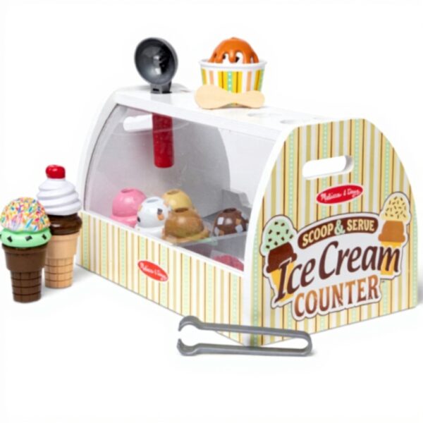 Holz Eisdiele Melissa Doug Rollenspiel Kinder 3 Jahre