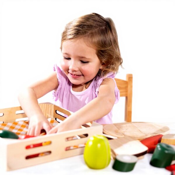 Holz-Lebensmittel zum Schneiden Melissa amp Doug