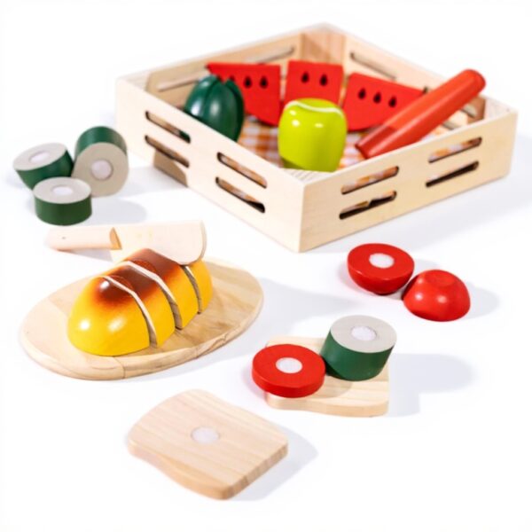 Holz-Lebensmittel zum Schneiden Melissa amp Doug