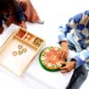 Holz-Pizzeria Melissa Doug Rollenspiel Pizza-Set Kinder 3