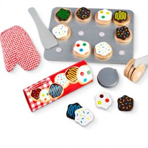 Holz Keks-Set Melissa Doug Rollenspiel Backspielzeug Kinder