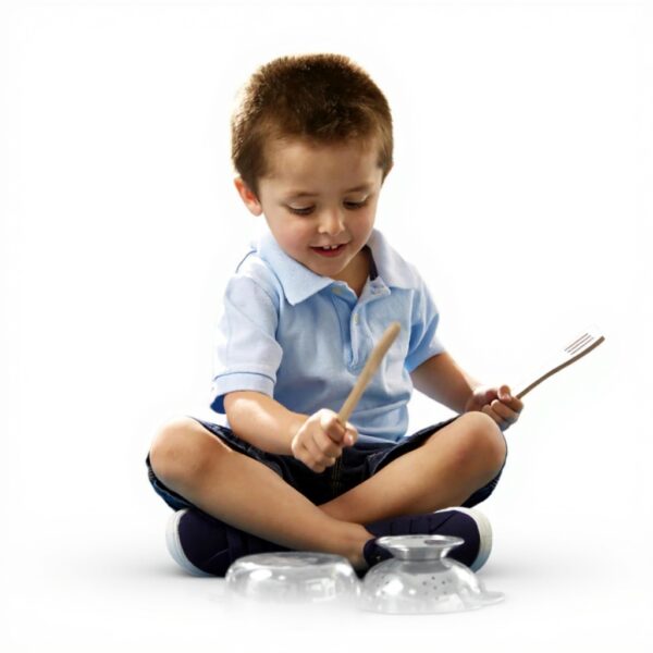 Melissa amp Doug Kinderküchen-Topfset Edelstahl 8-teilig