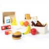 Melissa Doug Lebensmittel-Set Holzspielzeug Kinder