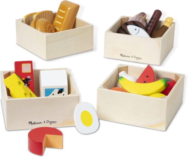 Melissa Doug Lebensmittel-Set Holzspielzeug Kinder-1
