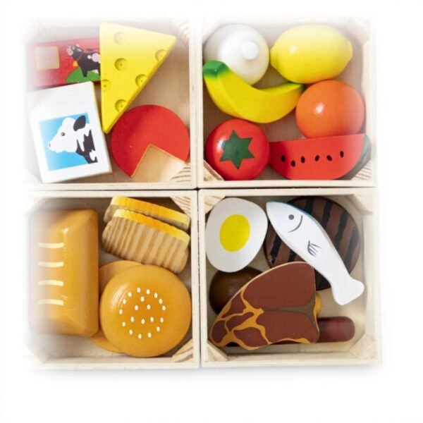 Melissa Doug Lebensmittel-Set Holzspielzeug Kinder