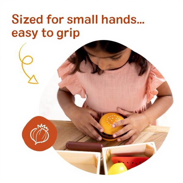 Melissa amp Doug Holz Lebensmittelset Kinderküche 21-teilig