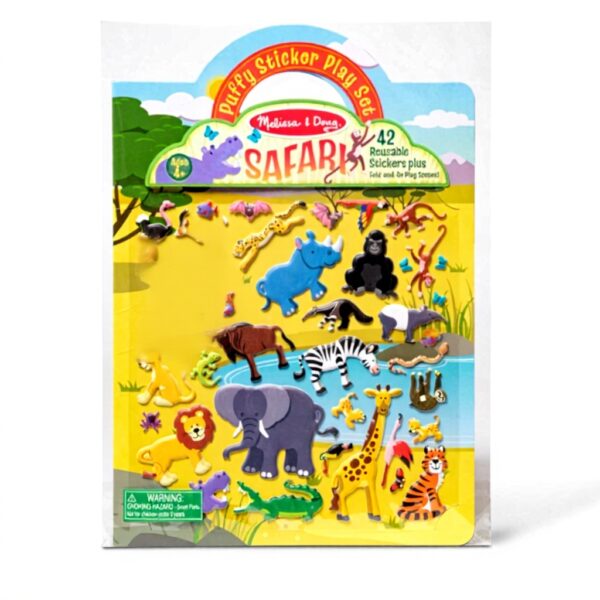Safari Sticker Spielset Melissa Doug wiederverwendbar Kinder