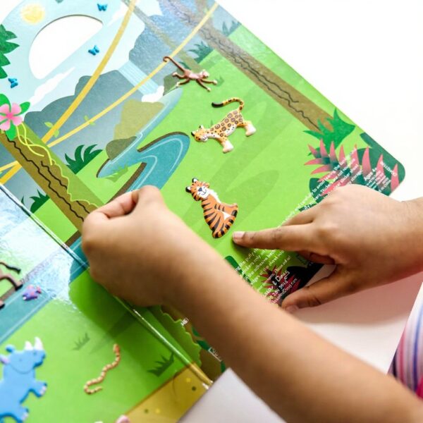 Safari Sticker Spielset Melissa Doug wiederverwendbar Kinder