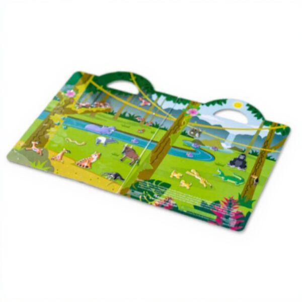 Safari Sticker Spielset Melissa Doug wiederverwendbar Kinder