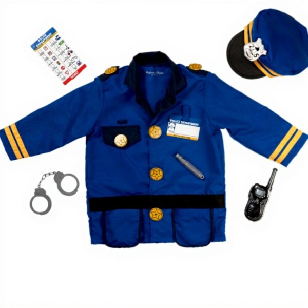 Melissa amp Doug Polizei Kostüm Kinder Rollenspiel Verkleidung