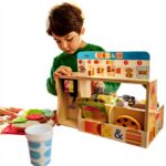 Melissa Doug Sandwich Shop Holzspielzeug Rollenspiel Kinder