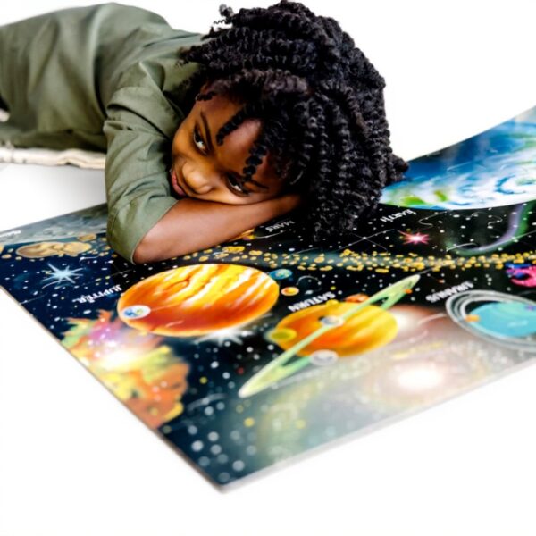 Sonnensystem Bodenpuzzle Melissa Doug Holz 48 Teile Kinder