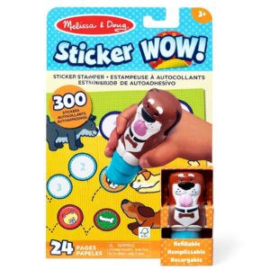 Melissa amp Doug Hunde Stickerstempel Set Kinder Kreativität