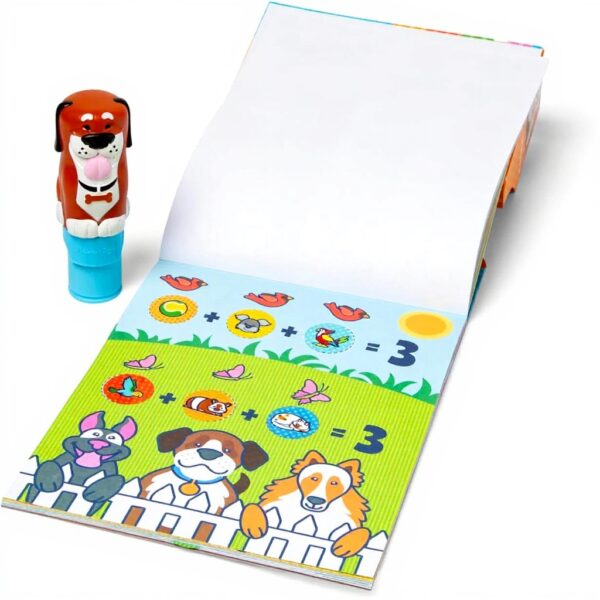 Melissa amp Doug Hunde Stickerstempel Set Kinder Kreativität