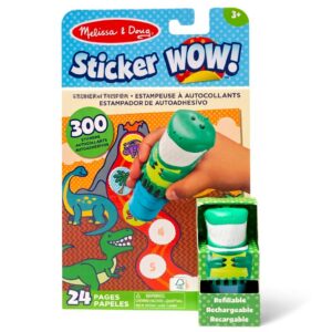 Melissa Doug Sticker Wow Stempel-Set Dinosaurier Kinder