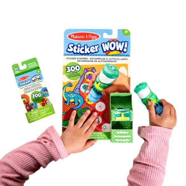 Melissa Doug Stempel-Set Dinosaurier 500 Sticker