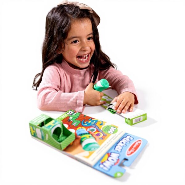 Melissa Doug Stempel-Set Dinosaurier 500 Sticker