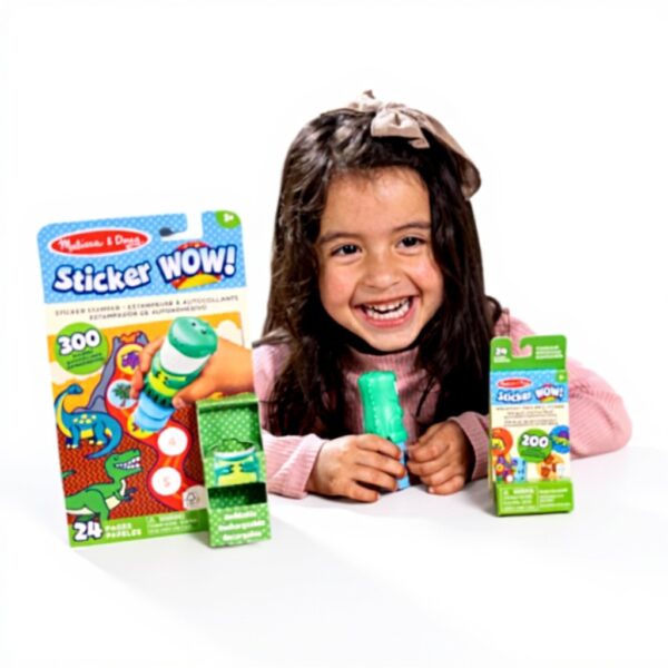 Melissa Doug Stempel-Set Dinosaurier 500 Sticker