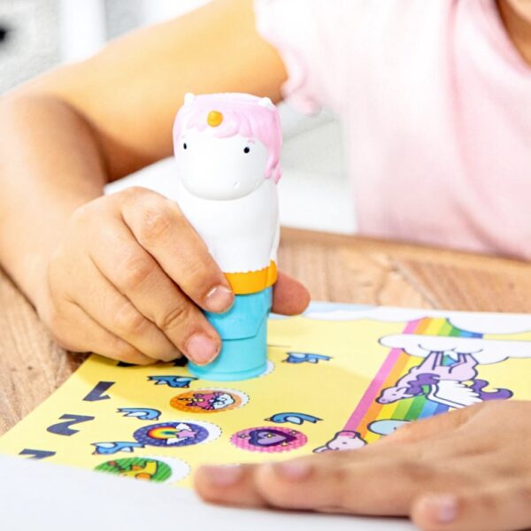 Sticker Stempel Set Einhorn Melissa Doug Kinder Bastelset