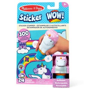 Sticker Stempel Set Einhorn Melissa Doug Kinder Bastelset
