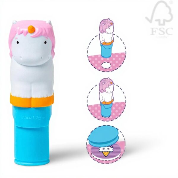 Sticker Stempel Set Einhorn Melissa Doug Kinder Bastelset