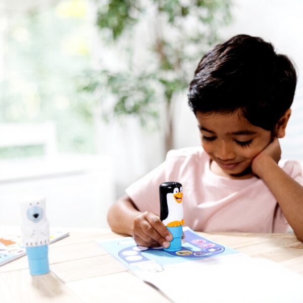 Melissa amp Doug Sticker Wow Winter Eisbär Pinguin