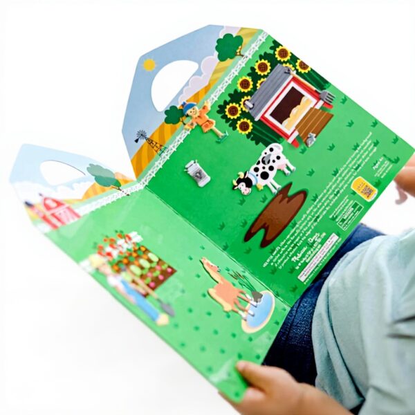 Melissa amp Doug Bauernhof Stickeralbum 3D Sticker Kinder