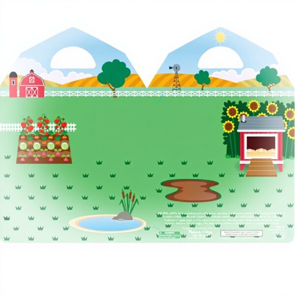 Melissa amp Doug Bauernhof Stickeralbum 3D Sticker Kinder
