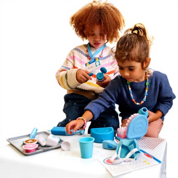 Zahnarzt Spielset Melissa Doug Holz Rollenspiel Kinder ab 3